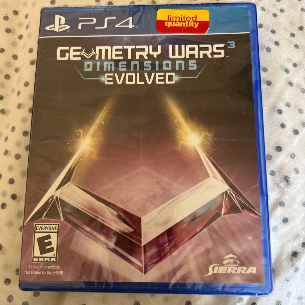 PS4 Geometry Wars 3: Dimensions Evolved NEW Sealed